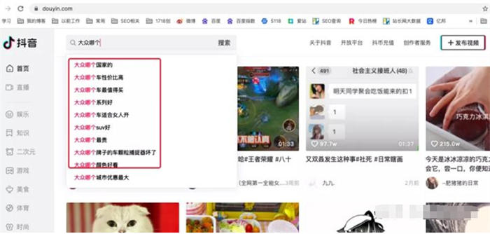 從百度一下到抖音搜索查找信息，研究用戶需求流量新機(jī)會(huì) 抖音推廣 SEO推廣 第4張